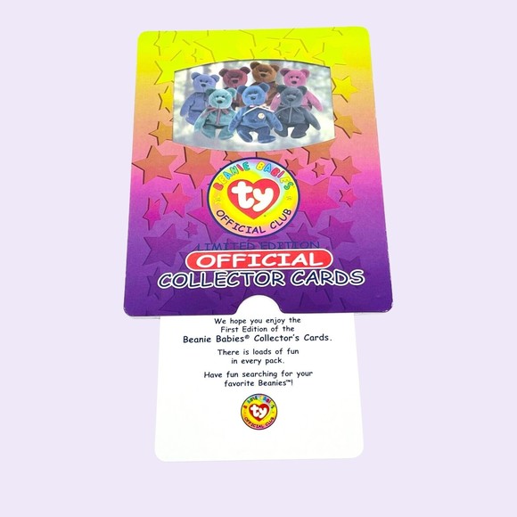 Ty Beanie Babies Official Club Collector Cards 4x Jumbo Oversize Limited EDITION - Picture 4 of 14